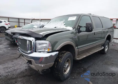 2000 Ford Excursion Limited z USA, uszkodzony, nr VIN 1FMNU43S0YEE35271